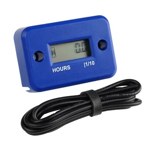 Digital Small Engine Hour Meter,Total Running Hours Counter for Generator(Blue) - Picture 1 of 7