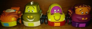 Battat B. Wheeee-Ls! Soft Cars Pull Back Go Fast Just B.You Toy Taxi Bug Sports - Picture 1 of 5