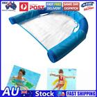 Beach Swimming Pool Water Bed Seat Floating Noodle Sling Net Chair (Blue)