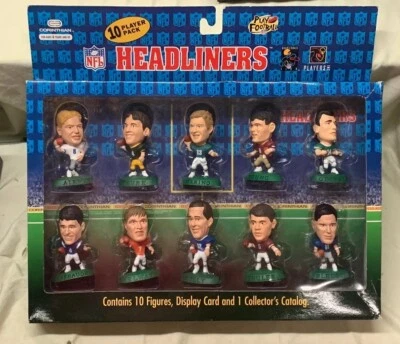 Corinthian NFLHeadliners 1996 Salón de la Fama Mariscales de Campo Paquete de 10 Jugadores Fútbol Foto 1 de 4