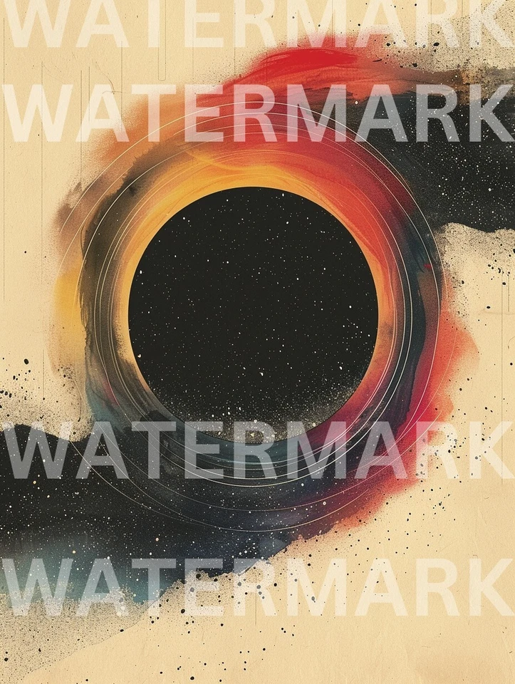 Imagen Digital Imagen Espacio Agujero Negro Universo Foto Arte Papel Pintado Escritorio Foto 1 de 1