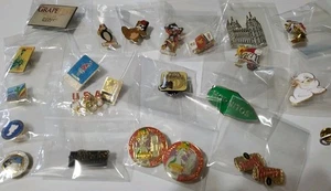 Lote de 24 prendedores clutch de solapa de colección esmalte Shriner Wendy's Olympics ACS Miss Hope - Imagen 1 de 7