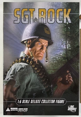 DC Direct - Sgt Rock - Figura Coleccionista Deluxe Escala 1:6 13" - Nueva Foto 1 de 4