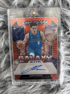 2023-24 Panini Obsidian Josh Green Auto Orange /75 Galaxy Ink - Picture 1 of 2