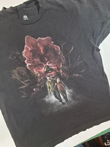 The Last Of Us T-Shirt Clicker Joel and Ellie Graphic Tee Black - Picture 1 of 6