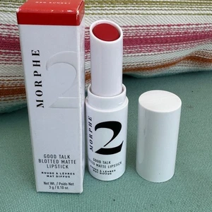 Morphe Good Talk Blotted Matte Lipstick - Red Sunset - Picture 1 of 7