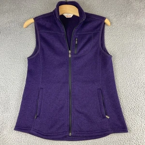 Orvis Damen Strick Fischer Pullover Weste M Lila Fleece Full Zip Outdoor Sport - Bild 1 von 10