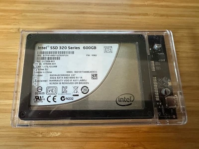 USED: Intel SSDSA2CW600G3 320 Series 600GB MLC SATA 3Gbps 2.5" Internal SSD (2) - Image 1 of 2