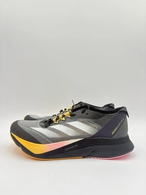 Adidas Womoen's Adizero Boston 12 Multiple Sizes Black Pink/Orange |IF9221| - Image 1 of 4