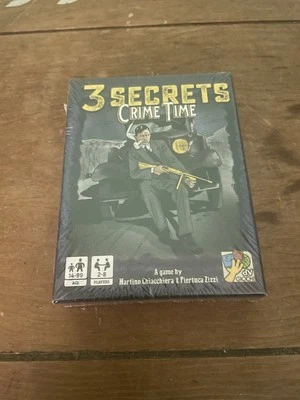 犯罪时间 3 秘密侦探卡牌游戏达芬奇游戏 DVG 5706 全新全新带包装 — 第 1/4 张图片