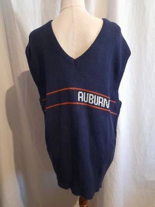 Vintage Auburn University Cliff Engle Sweater Vest Medium Made in USA - Picture 1 of 5