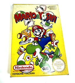 MARIO & YOSHI NINTENDO NES PAL ITA COMPLETO