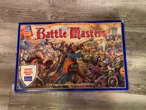 VTG 1992 Milton Bradley Battle Masters Fantasy Battles Board Game Missing 2 PCs - Picture 1 of 16