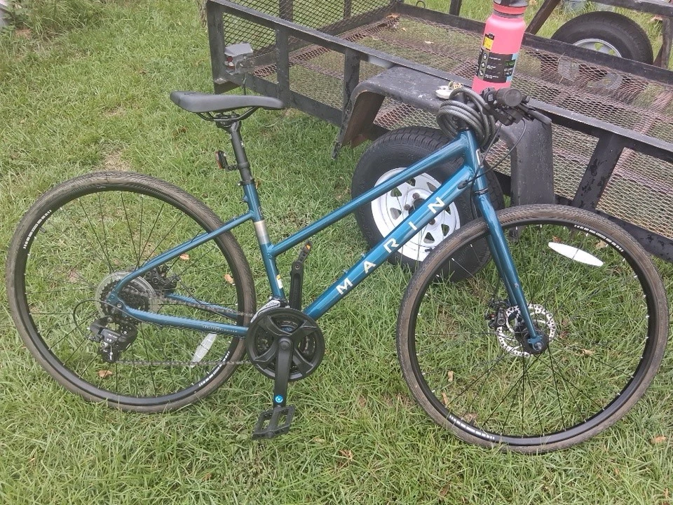 Алюминиевая рама велосипеда Marin Fairfax 28.1. Этот велосипед был куплен новый 3 месяца назад - Изображение 1 из 1