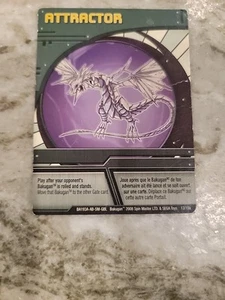 Bakugan Serie 2 - Carta Abilità 13/15A Blu - Attrattore (Verde Errata Stampa) - Foto 1 di 2