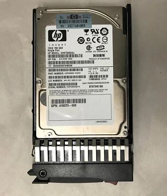 HP Proliant Server Hard Disk Drive 431930-002 72GB 3G 15K 2.5" SP SAS ST973451SS - Image 1 of 2