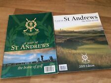 A YEAR AT ST.ANDREW'S- THE HOME OF GOLF 1995 + 2009 BOOKS- FREEPOST UK