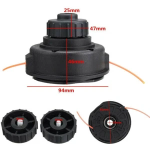 1x cabezal de hilo doble bobina de hilo con tip automático Motorsense cortadora de césped accesorios - Imagen 1 de 8
