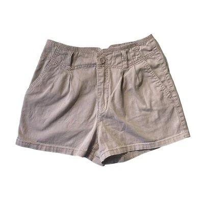 Pantalones Cortos Vintage Union Bay Tiro Ultra Alto Talla 7 Plisados Informales Verano Retro Foto 1 de 4