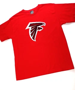Atlanta Falcons NFL Mens XL Canvas Graphic Crew Neck T-Shirt Sports Fans Red - Picture 1 of 6
