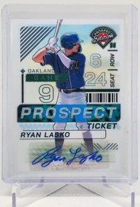 2024 Panini Prospect Edition Ryan Lasko Holo Ticket Signatures Auto #1 - Bild 1 von 3