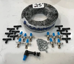 NEW Rabbit Nipple Watering Start Kit Gravity Set Ups 10 Blue Barb Nipples - Picture 1 of 5