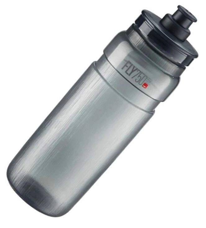 Elite Fly Tex SRL 750ml BPA-free Water Bottle  Black Red Clear Smoke Gray Clear - Image 1 of 4