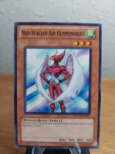 Yu-Gi-Oh! Neo-Spacian Air Hummingbird LCGX-EN021 Common Unlimited LP - Picture 1 of 3