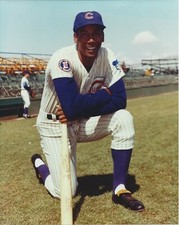 ERNIE BANKS 8X10 PHOTO CHICAGO CUBS BASEBALL MLB PICTURE COLOR