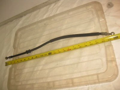 Suzuki 1985 1986 GV700 GL GV Madura 700 front lower right Brake Line length 24" - Image 1 of 4
