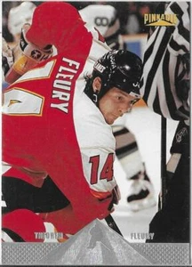 1996-97 Pinnacle THEOREN FLEURY Premium Stock parallel card #6 - Picture 1 of 1