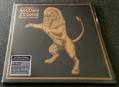 ROLLING STONES-BRIDGES TO BREMEN-UK/EU 2019 180g CLEAR VINYL x3 LP-NEW & SEALED* - Image 1 of 3