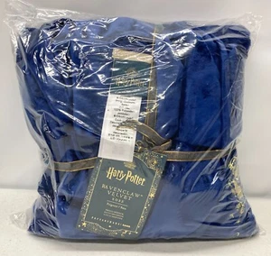 NEW Pottery Barn TEEN Harry Potter RAVENCLAW House Velvet Robe~S/M~No Mono - Picture 1 of 2
