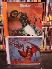 Meat Loaf 2 CD LOT ~ Bat Out of Hell  &  Bat Out of Hell II  Back Into Hell ~