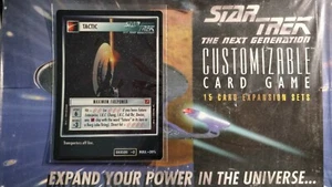 Star Trek CCG Maximum Firepower Blaze of Glory SRF FOIL Mint - Picture 1 of 1
