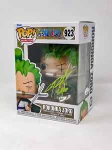 Funko Pop firmado Chris Sabat One Piece Roronoa Zoro #923 certificado por la JSA - Imagen 1 de 7