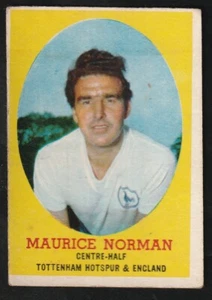 A & BC bubble gum Football BAZOOKA series TOTTENHAM HOTSPUR Maurice Norman # 59 - Picture 1 of 2