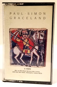 PAUL SIMON Graceland Cassette Warner Bros 1986 "I Know What I Know" "Homeless" - Picture 1 of 7
