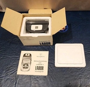 Gossen Lunasix 3 Labor Micro Adapter For The Lightmeter. CIB - Picture 1 of 5