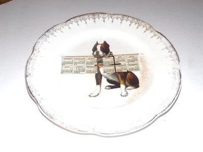 Antiguo calendario 1910 placa pit bull terrier perro carbón co. mellor raro Foto 1 de 4