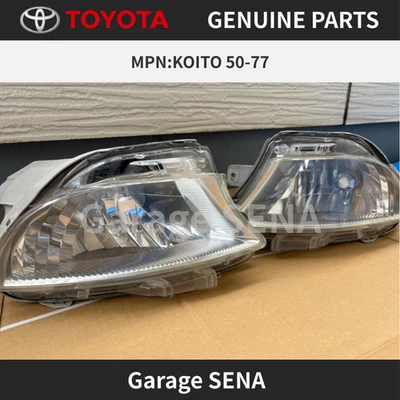 雷克萨斯 LS460 LS600h 原始设备制造商雾灯一对 2007 - 2009 年早期型号抛光 JDM — 第 1/4 张图片