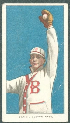 1910 T206 - Charlie Starr, Boston Doves (Nat’l) - Piemonte 350 Fábrica 25 – BOM - Imagem 1 de 2
