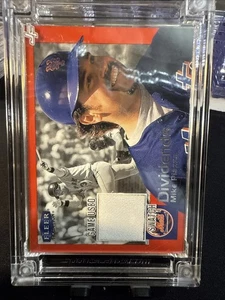 2000 Fleer Tradition - Mike Piazza #12-Game Used Dodgers Jersey Swatch - Picture 1 of 12