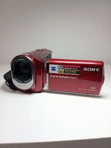 Sony Handycam DCR SX40E digital video camera, red - Picture 1 of 9