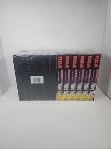 RCA (6) T-120 & (Y) T-160  Blank VHS Video Tapes For the VCR Pack  of 12 SEALED - Picture 1 of 2