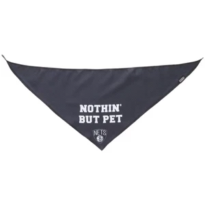 NUEVO NBA Brooklyn Nets Baloncesto Logo Nada Más Mascota Perro Triángulo Bandana Negro - Imagen 1 de 3