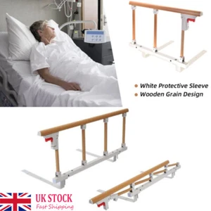 Bed Rails for Elderly Adults Grab Bar Bed Hand Rails Assist Rail Handle Fold UK - Picture 1 of 14