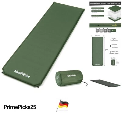 Selbstaufblasende Campingmatte 5cm dick  isolierend für Zelt, Hängematte - Bild 1 von 4