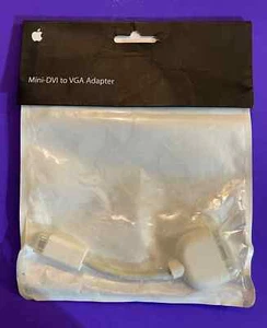 Brand New Factory Sealed Apple Mini DVI to VGA adapter - Picture 1 of 2