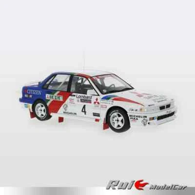 IXO 1:18 Mitsubishi Galant VR-4 #4 WM RAC Rallye 1990 Alloy Car Model Pre-order - Image 1 of 2
